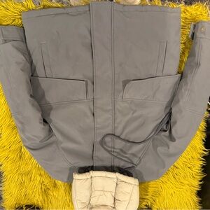 Tommy Hilfiger Men's Light Gray Puffer Coat